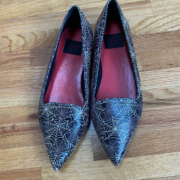 Strange Cvlt Spiderweb Dagger Flats - Picture 9 of 11